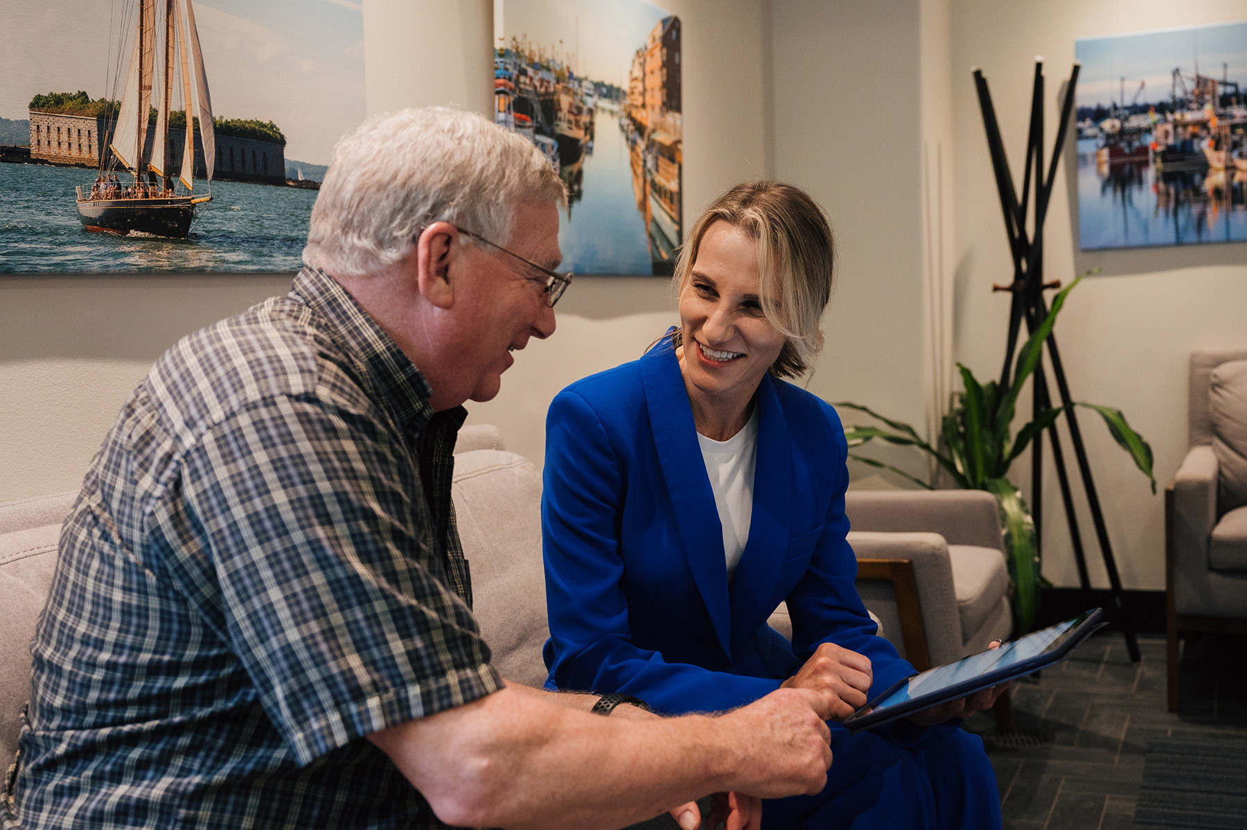 Comfortable dental visit